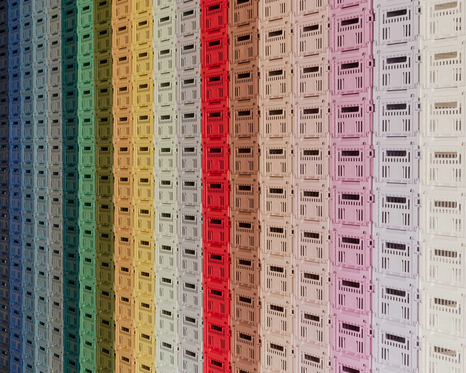 Hay Colour Crate Förvaringslåda, dark mint från HAY, bild 2