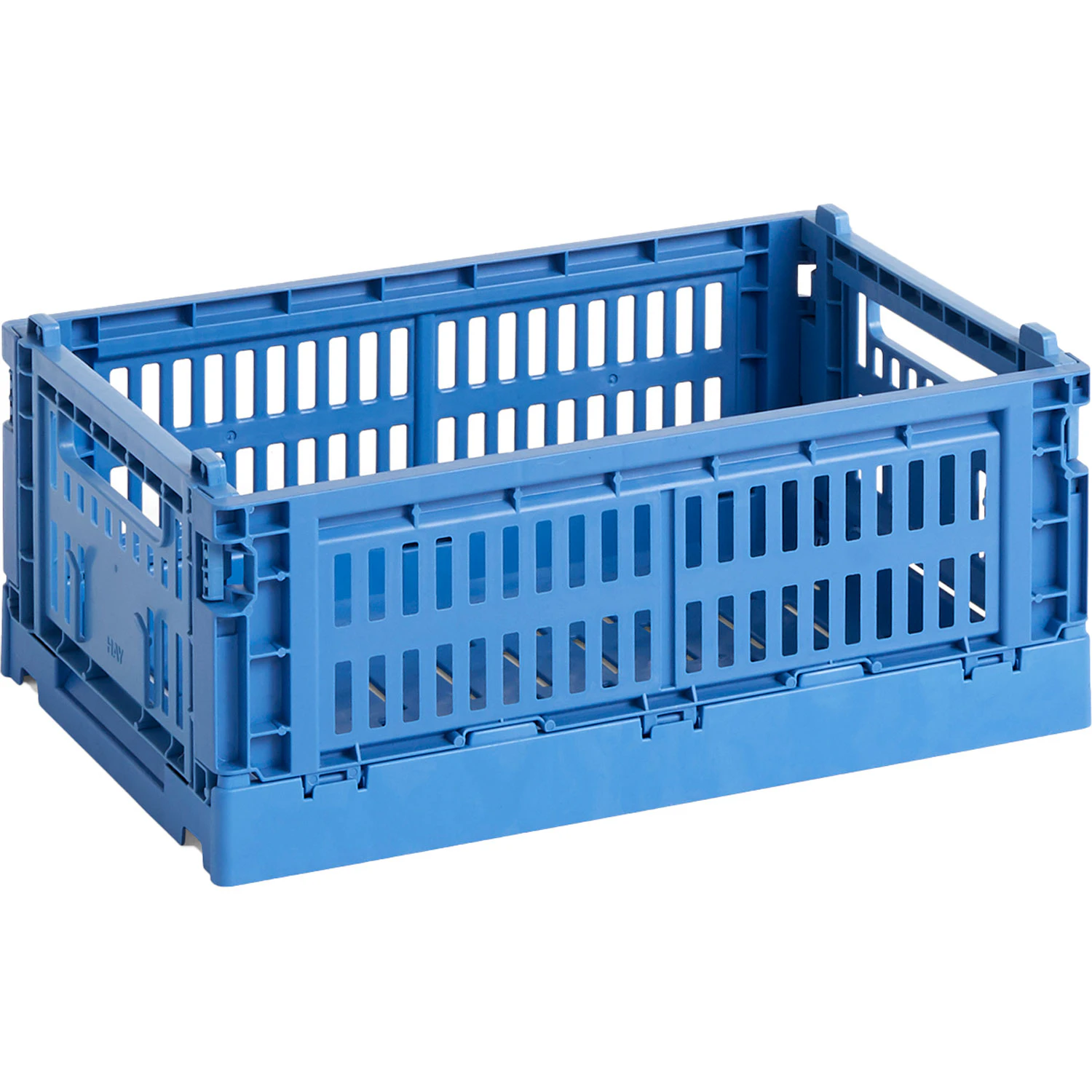 Hay Colour Crate Förvaringslåda S 17x26,5 Cm - Boxar & askar Återanvänd Plast Electric Blue