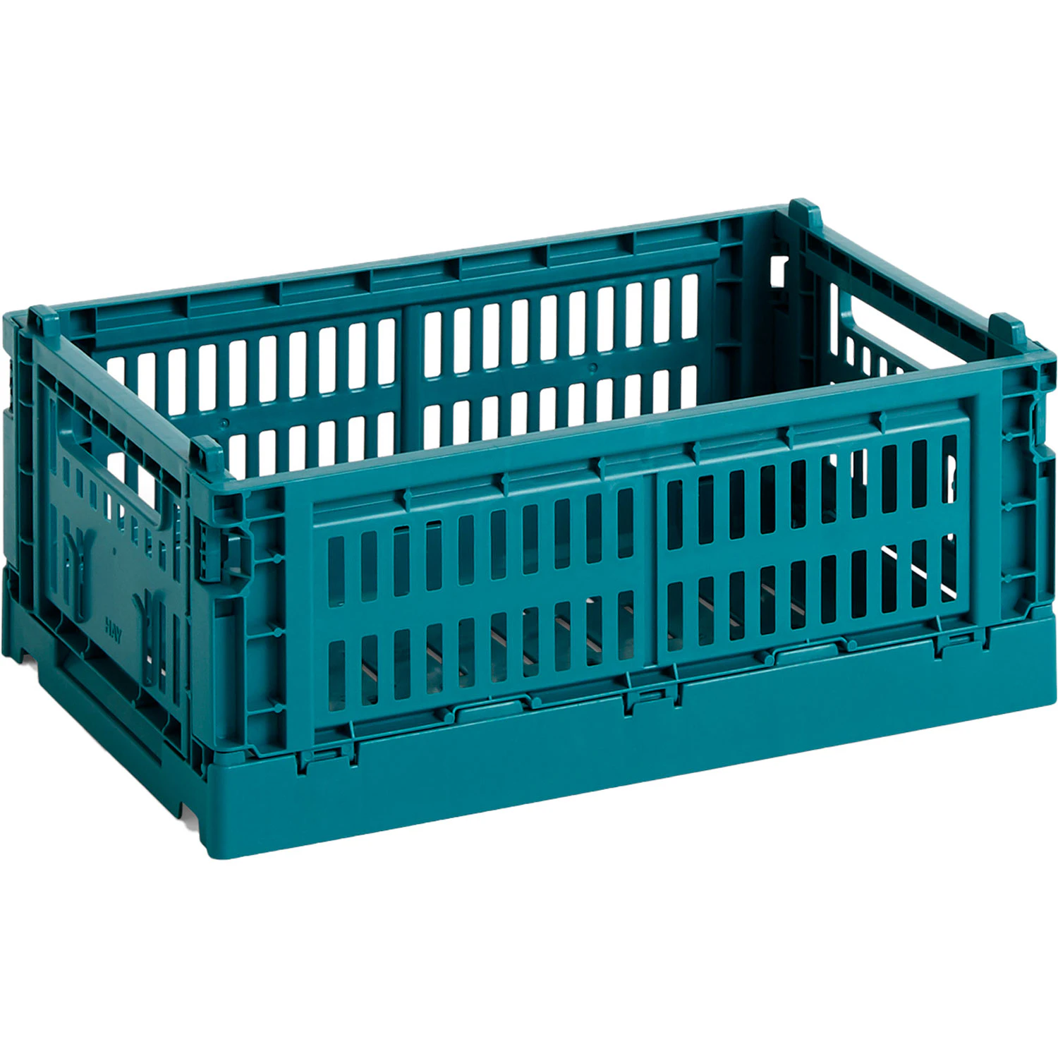 Hay Colour Crate Förvaringslåda S 17x26,5 Cm - Boxar & askar Återanvänd Plast Ocean Green