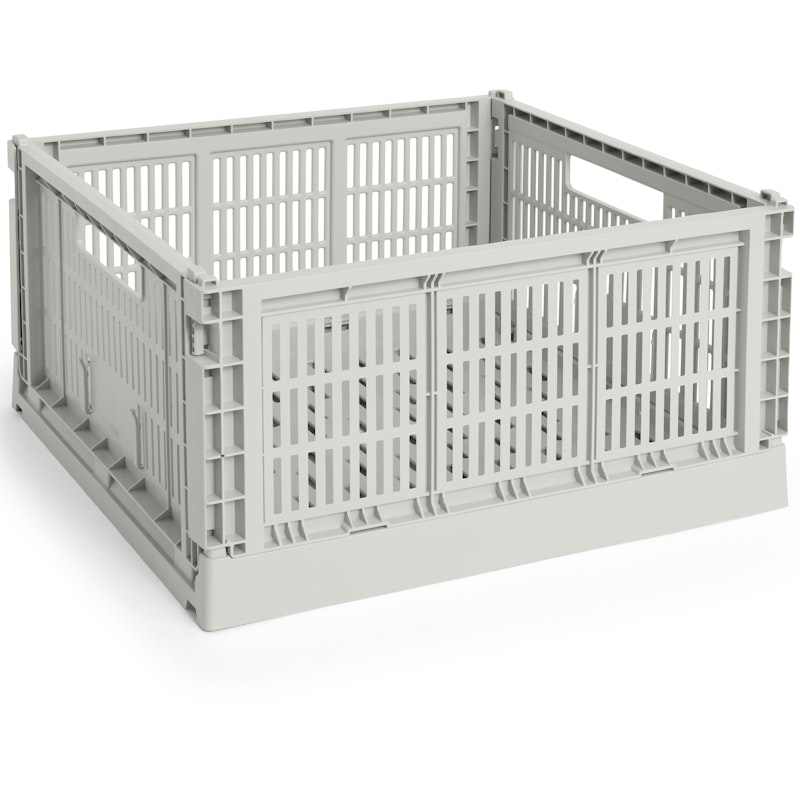 Colour Crate Large Square Förvaring, Grey