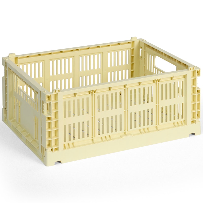 Colour Crate Medium Förvaring, Light Yellow