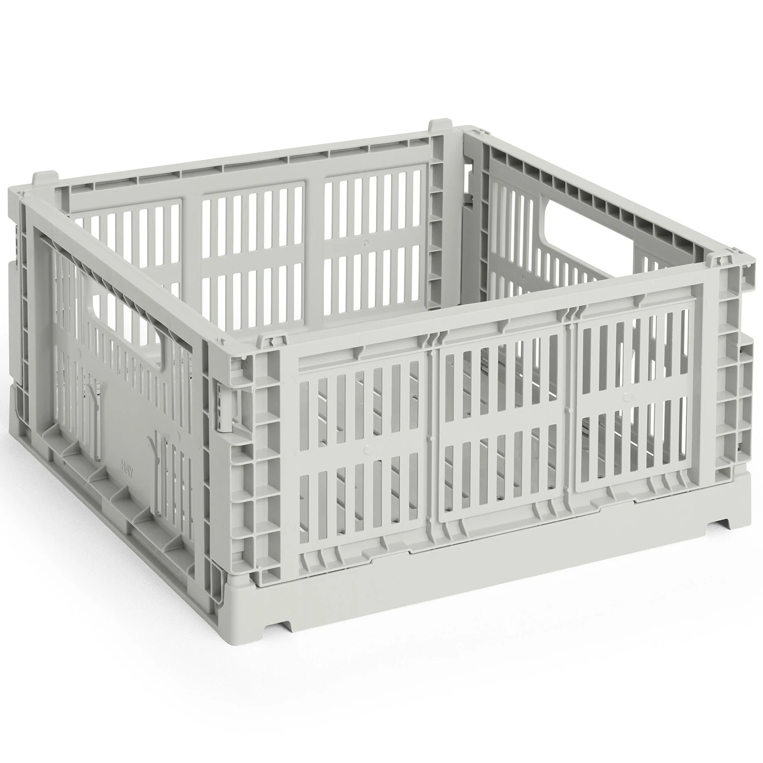 Hay Colour Crate Medium Square Förvaring Grey - Korgar Grå