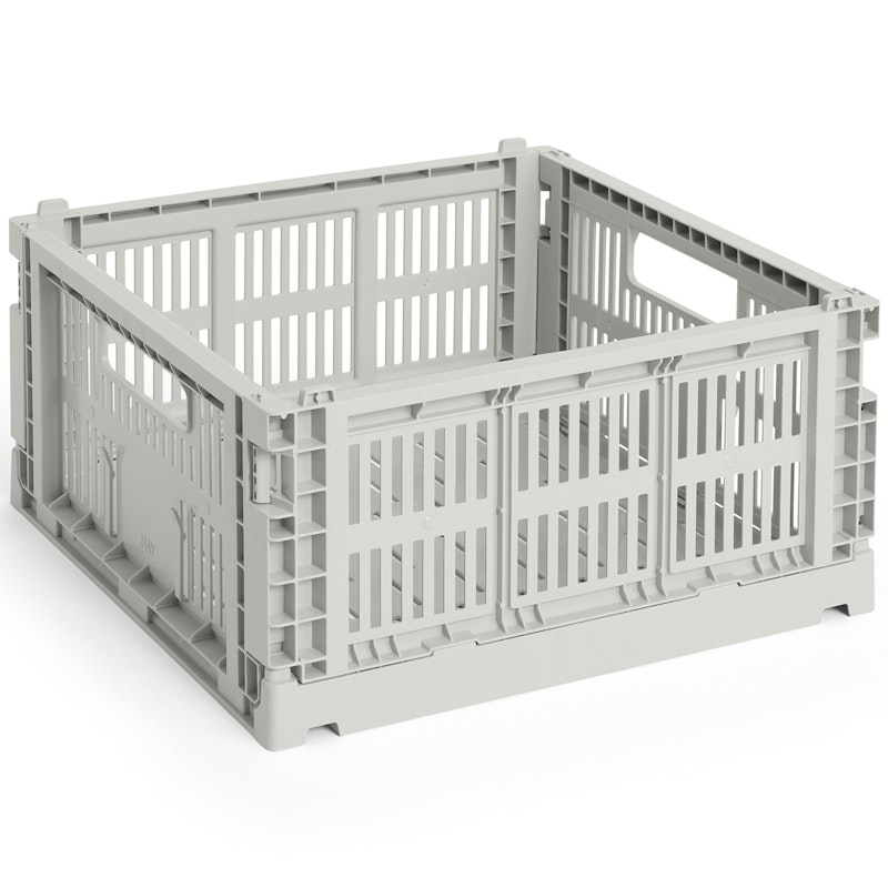 Colour Crate Medium Square Förvaring, Grey