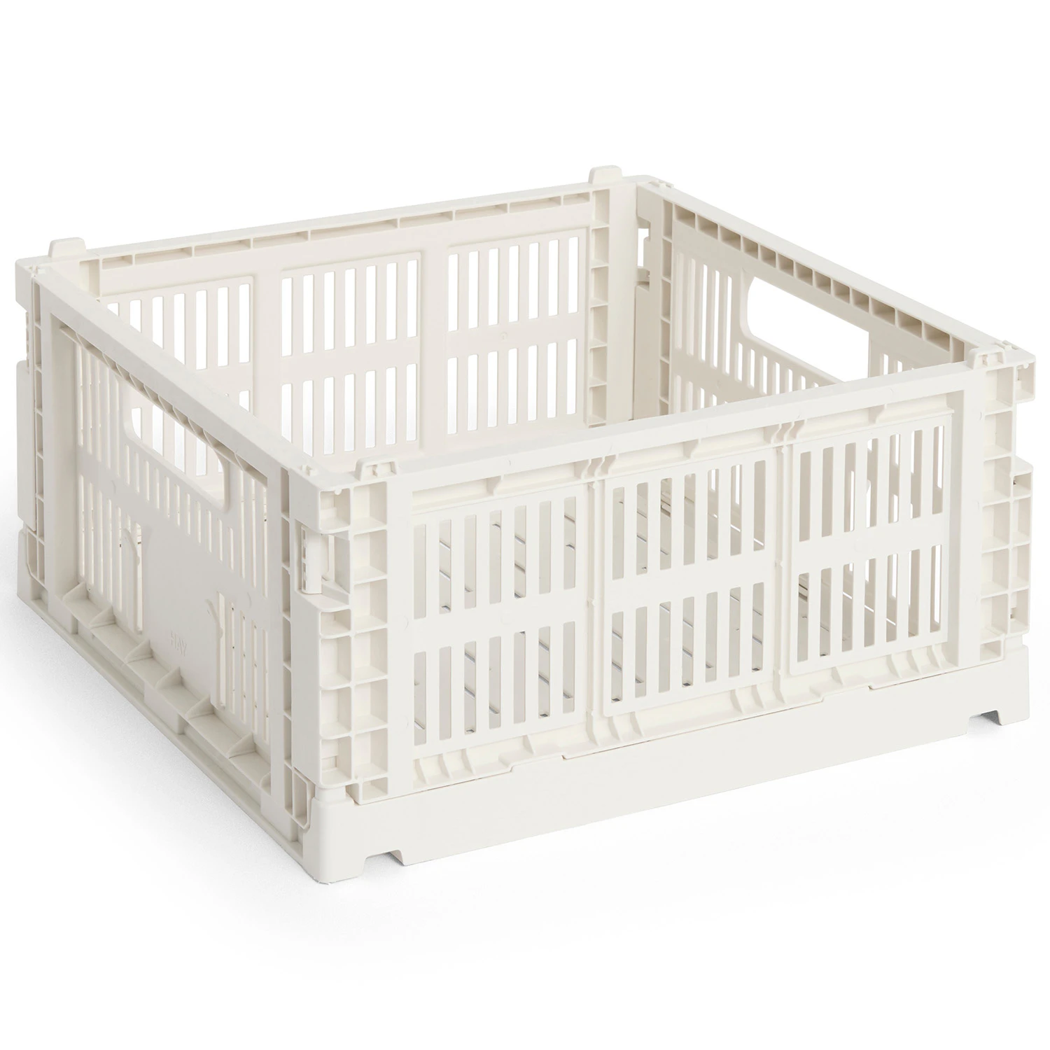 Hay Colour Crate Medium Square Förvaring - Korgar Off-White
