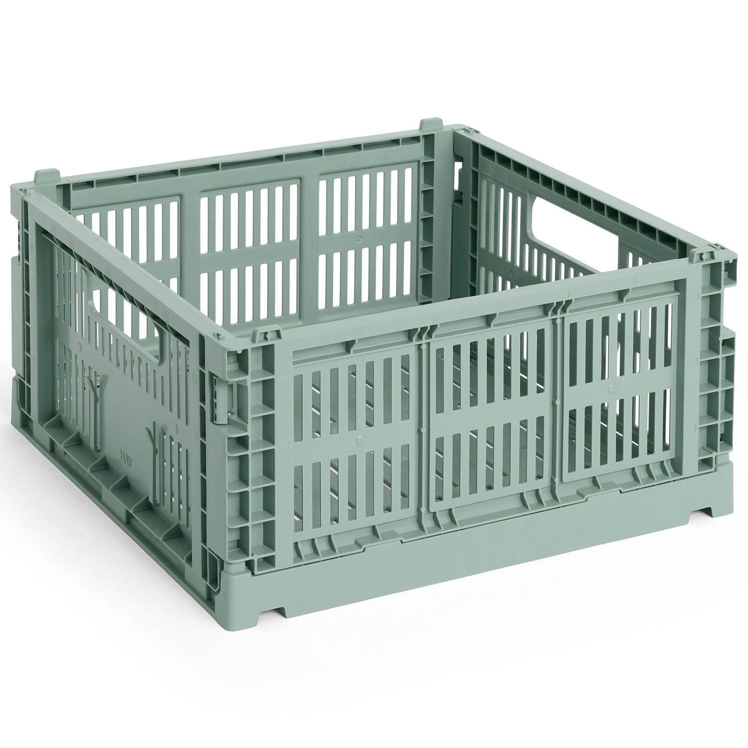 Hay Colour Crate Medium Square Förvaring - Korgar Sage Green
