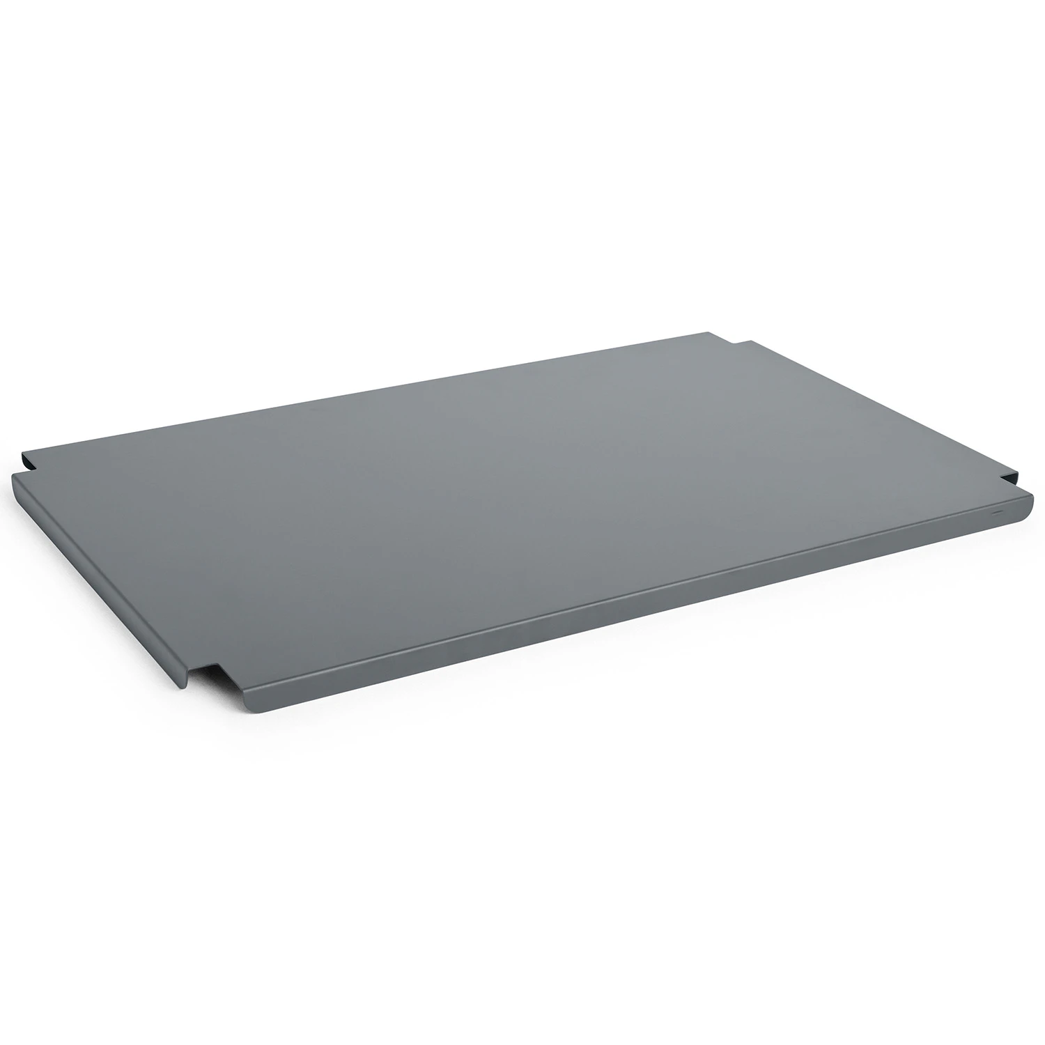 Hay Colour Crate Metal Large Lock - Korgar Pulverlackat Stål Charcoal