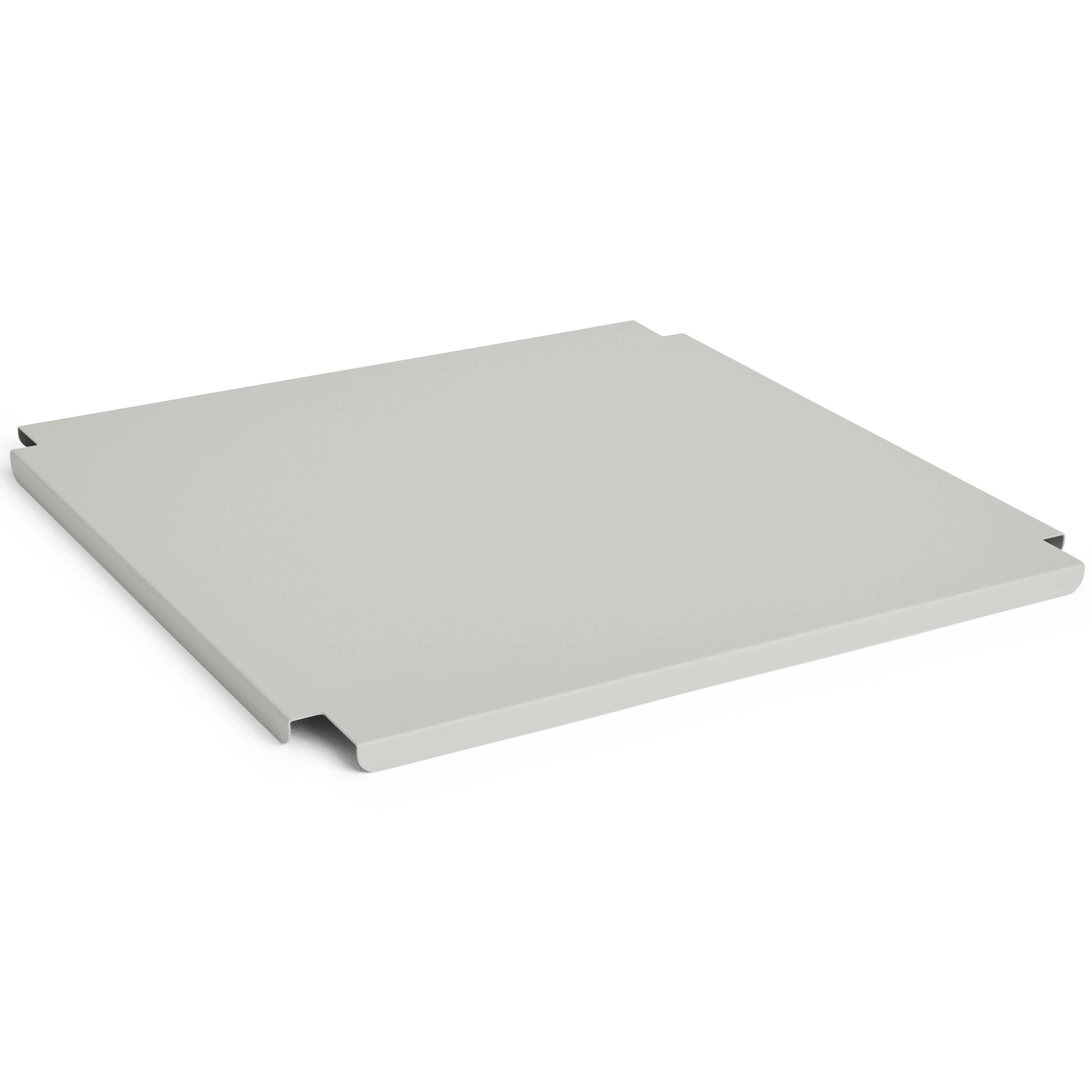 Hay Colour Crate Metal Large Square Lock Grey - Korgar Pulverlackat Stål Grå