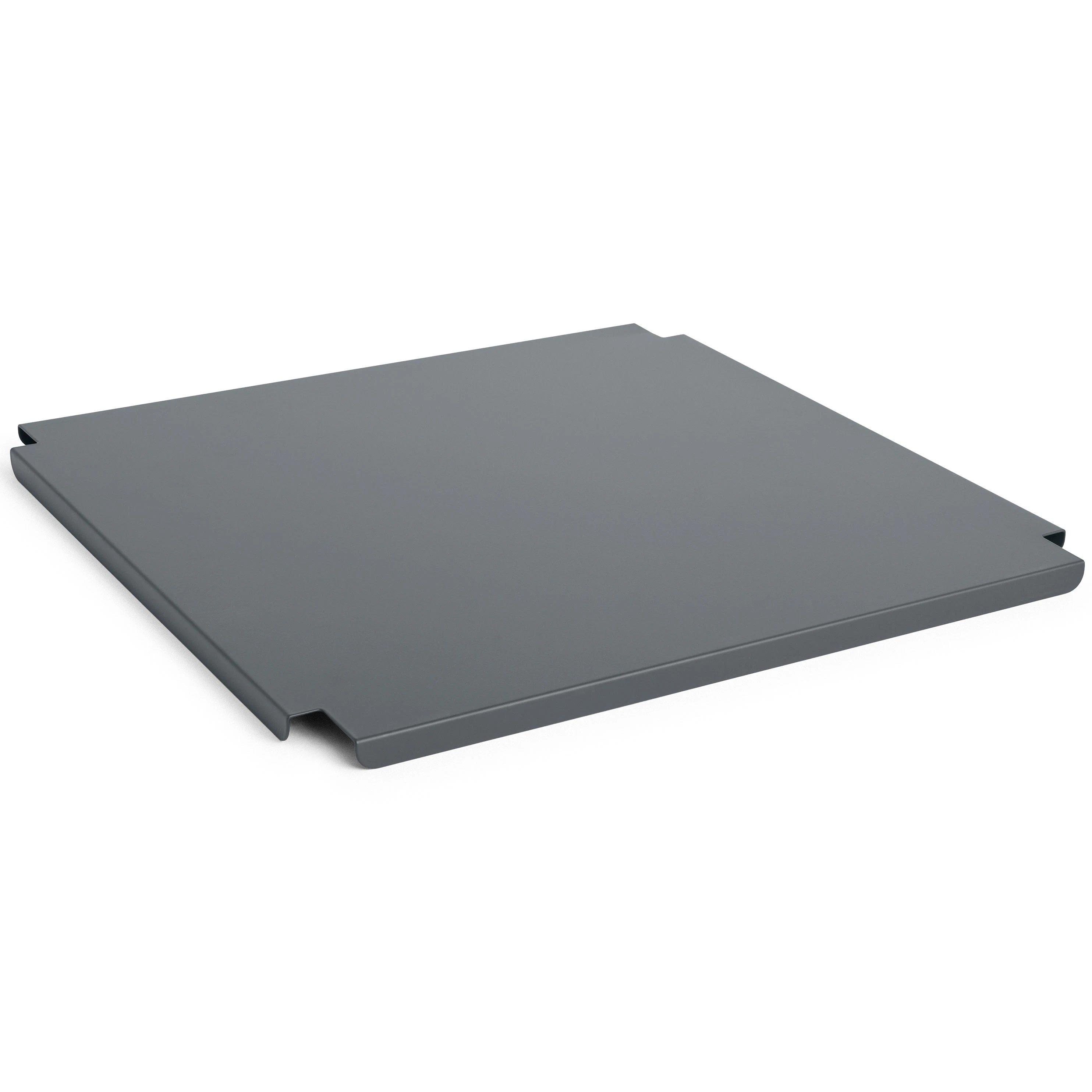 Hay Colour Crate Metal Large Square Lock - Korgar Pulverlackat Stål Charcoal