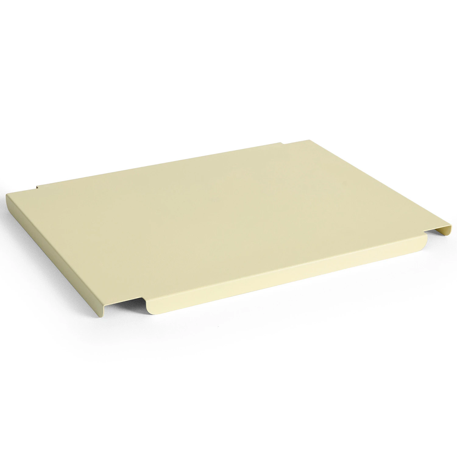 Hay Colour Crate Metal Medium Lock Light Yellow - Korgar Pulverlackat Stål Ljusgul