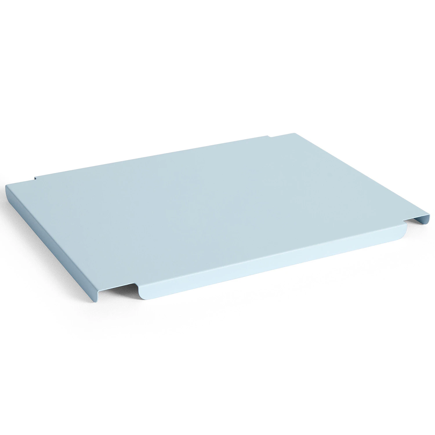Hay Colour Crate Metal Medium Lock - Korgar Pulverlackat Stål Soft Blue