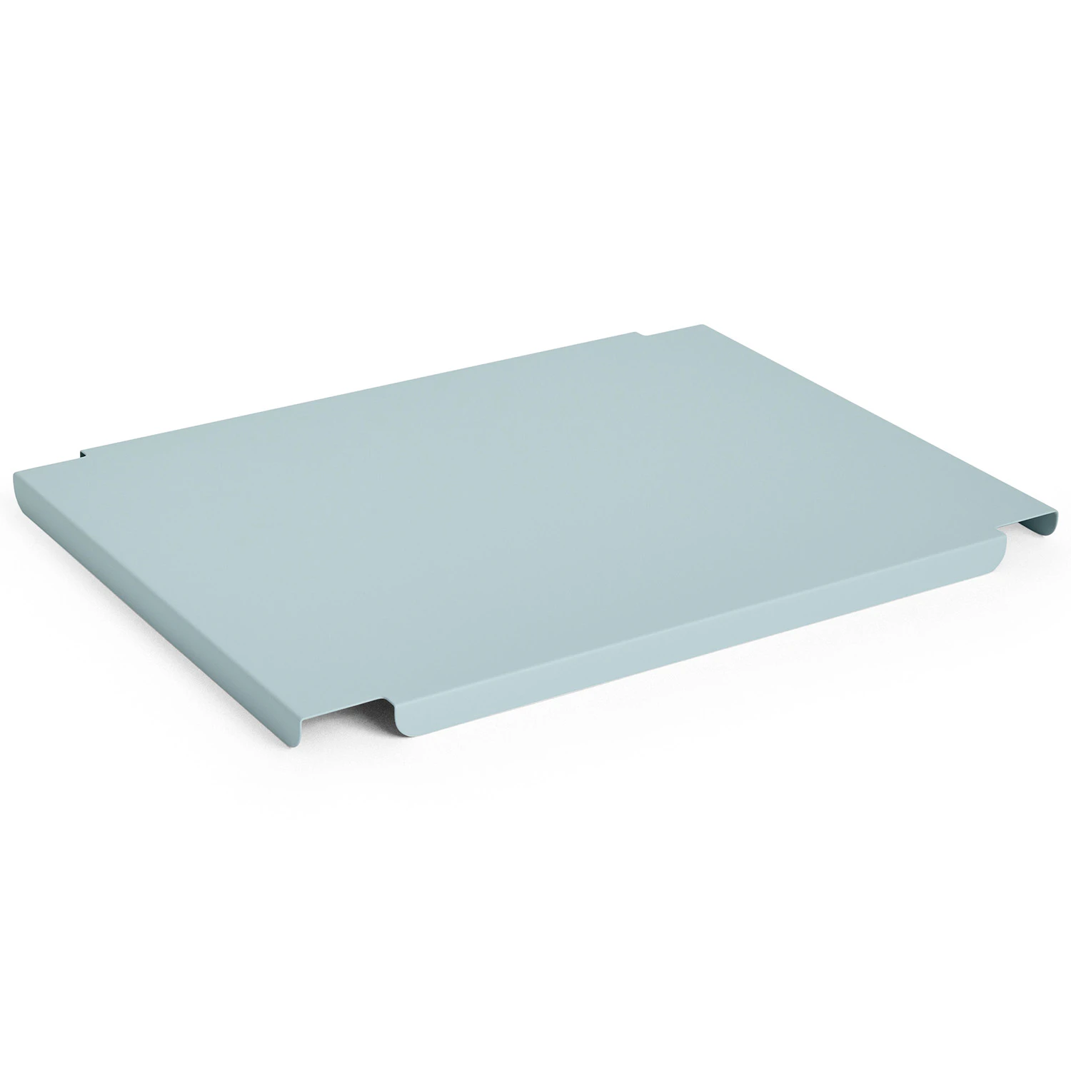 Hay Colour Crate Metal Medium Lock - Korgar Pulverlackat Stål Dusty Blue