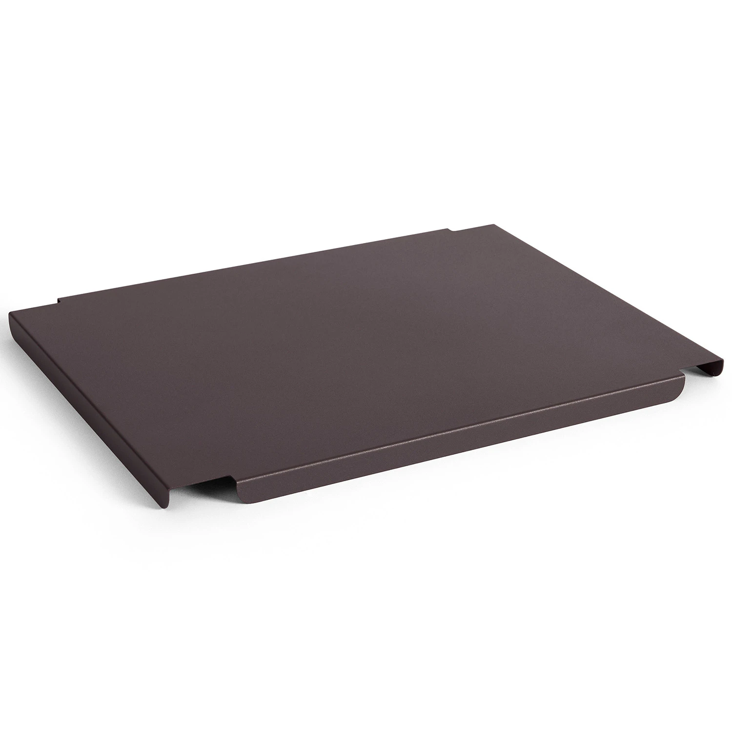 Hay Colour Crate Metal Medium Lock - Korgar Pulverlackat Stål Bordeaux