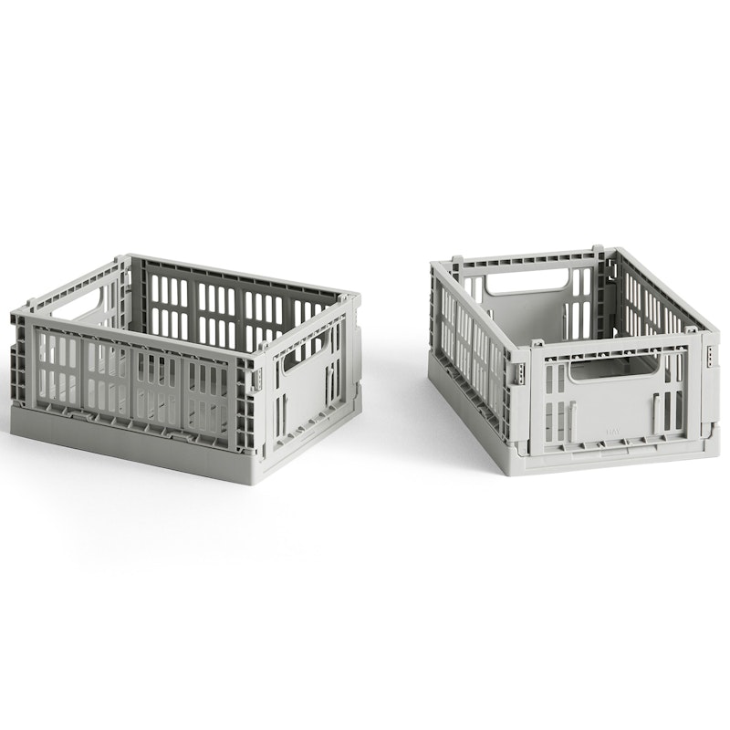Colour Crate Mini Förvaring 2-pack, Grey
