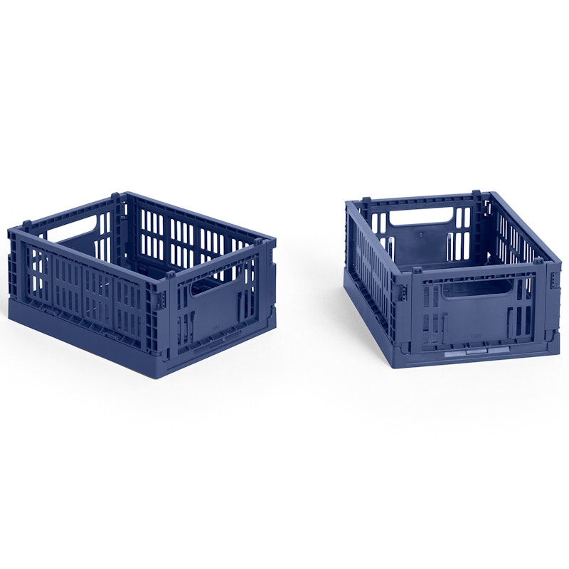 Colour Crate Mini Förvaring 2-pack, Dark Blue
