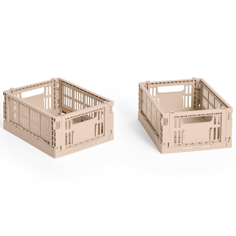 Colour Crate Mini Förvaring 2-pack, Powder