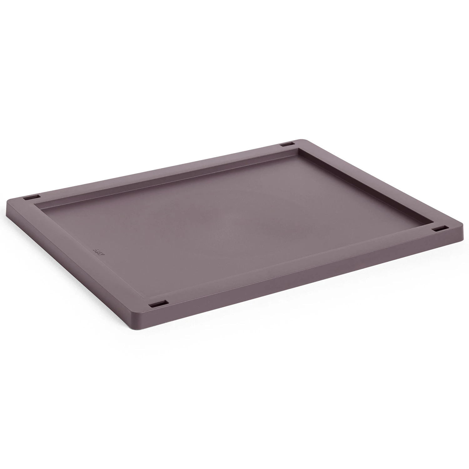 Hay Colour Crate Plastic Medium Lock - Korgar Återanvänd Plast Bordeaux