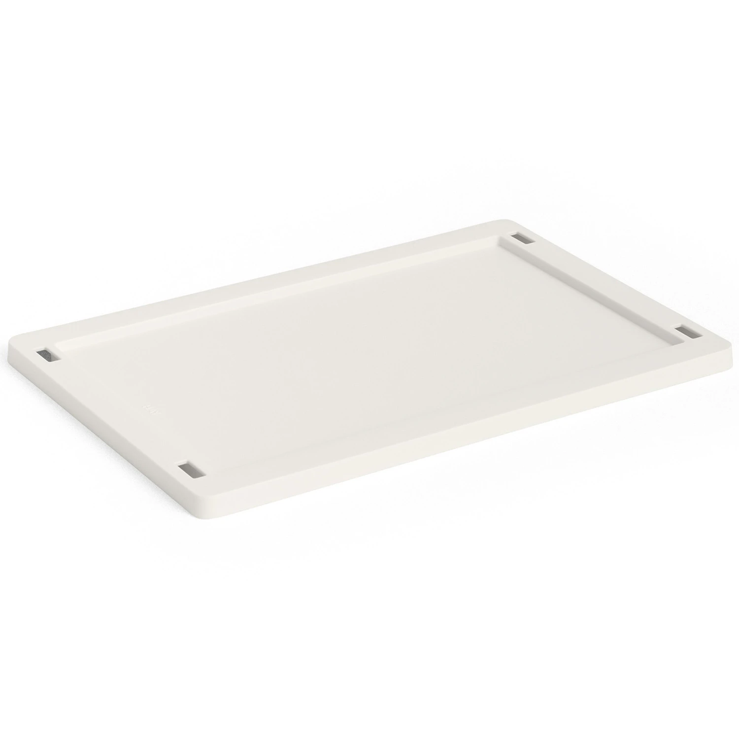 Hay Colour Crate Plastic Small Lock - Korgar Återanvänd Plast Off-White