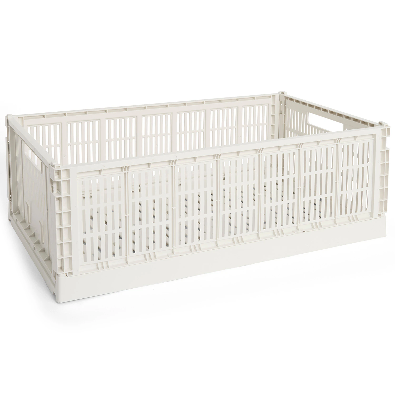 Hay Colour Crate X-large Förvaring - Korgar Återanvänd Plast Off-White