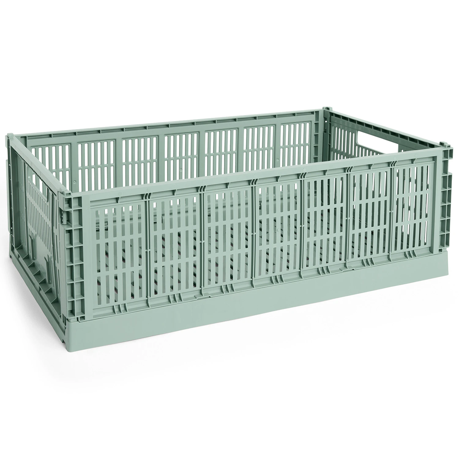 Hay Colour Crate X-large Förvaring - Korgar Återanvänd Plast Sage Green