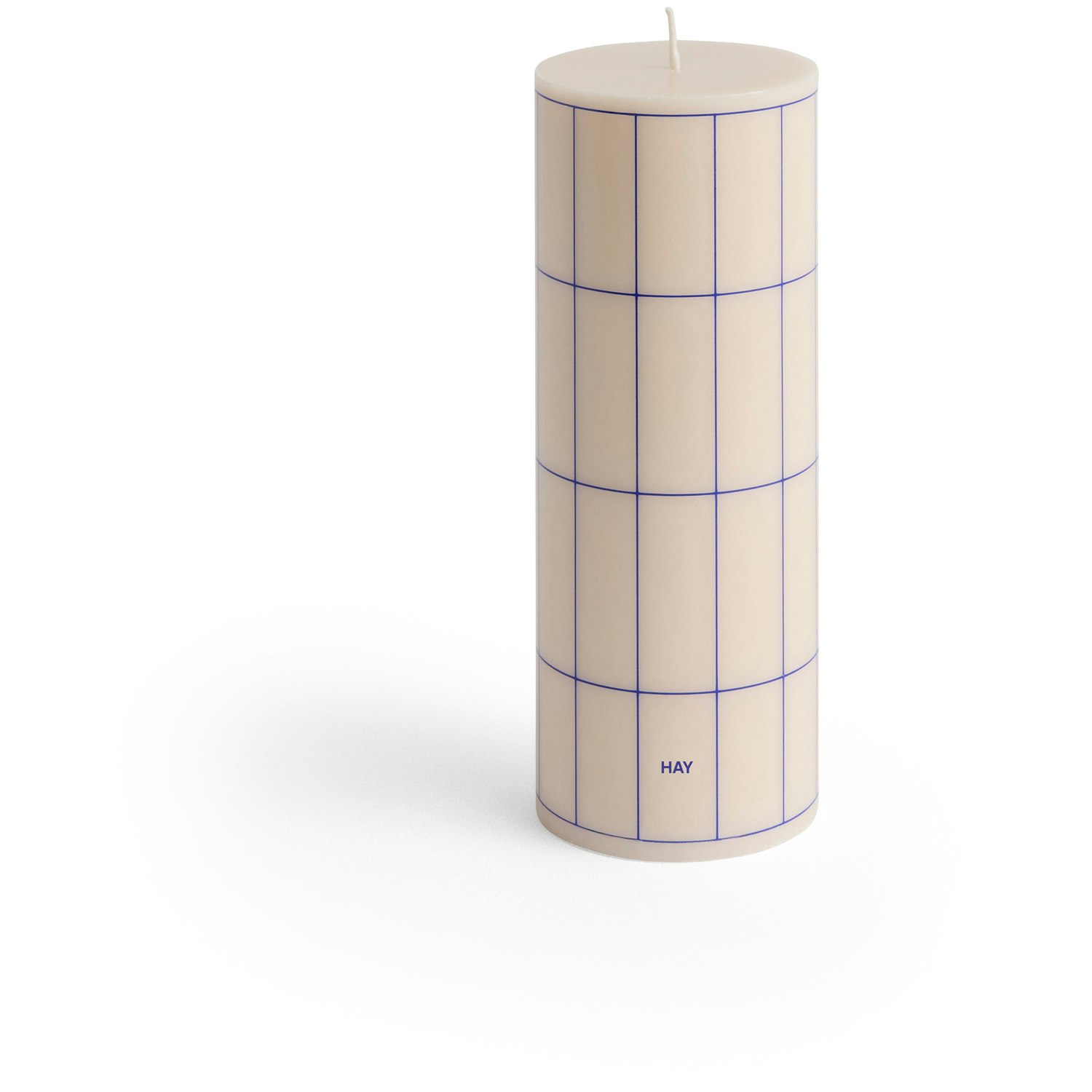 Hay Column Blockljus Medium / Off-white - Ljus Stearin Bl&aring;
