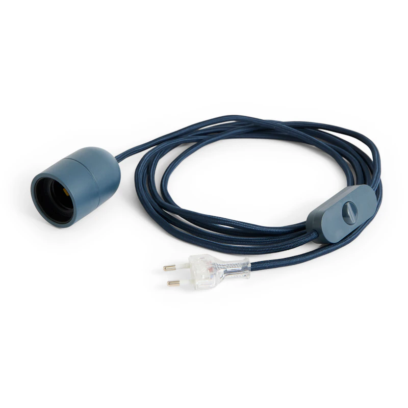 Common Table Cord Set, Anthracite Blue