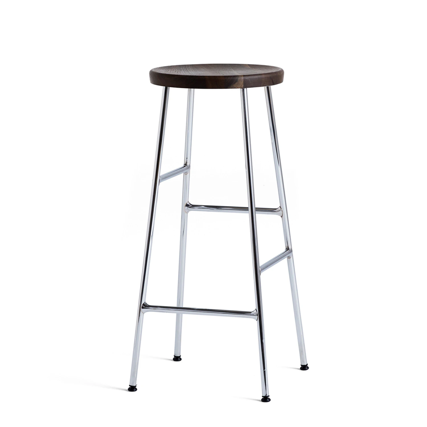 Hay Cornet Barstol H&ouml;g R&ouml;kt Ek/ - Barstolar Massiv Ek Krom