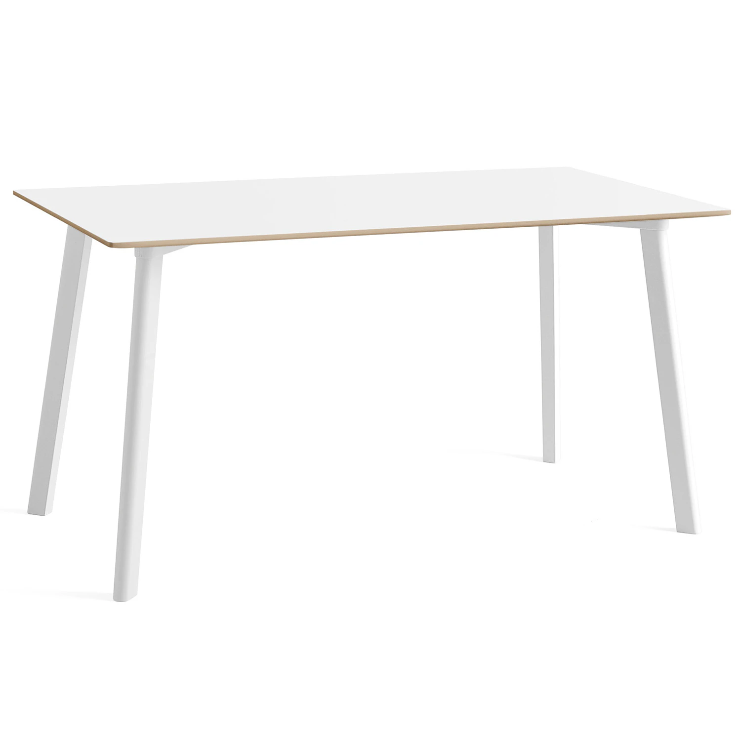 Hay Cph Deux 210 2.0 Bord 75x140 Cm Pearl White - Laminat P&auml;rlvit