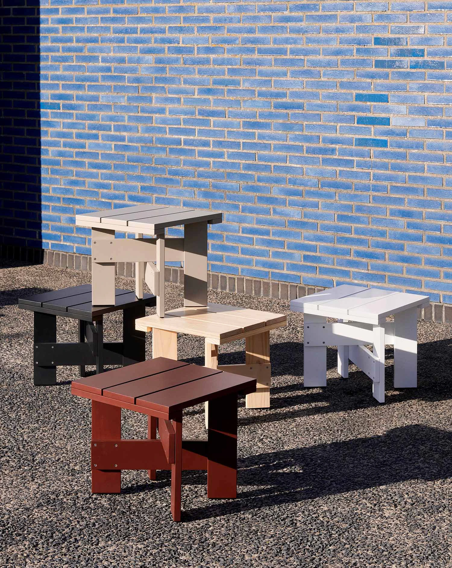 Hay Crate Lågt Bord, svart från HAY, bild 4