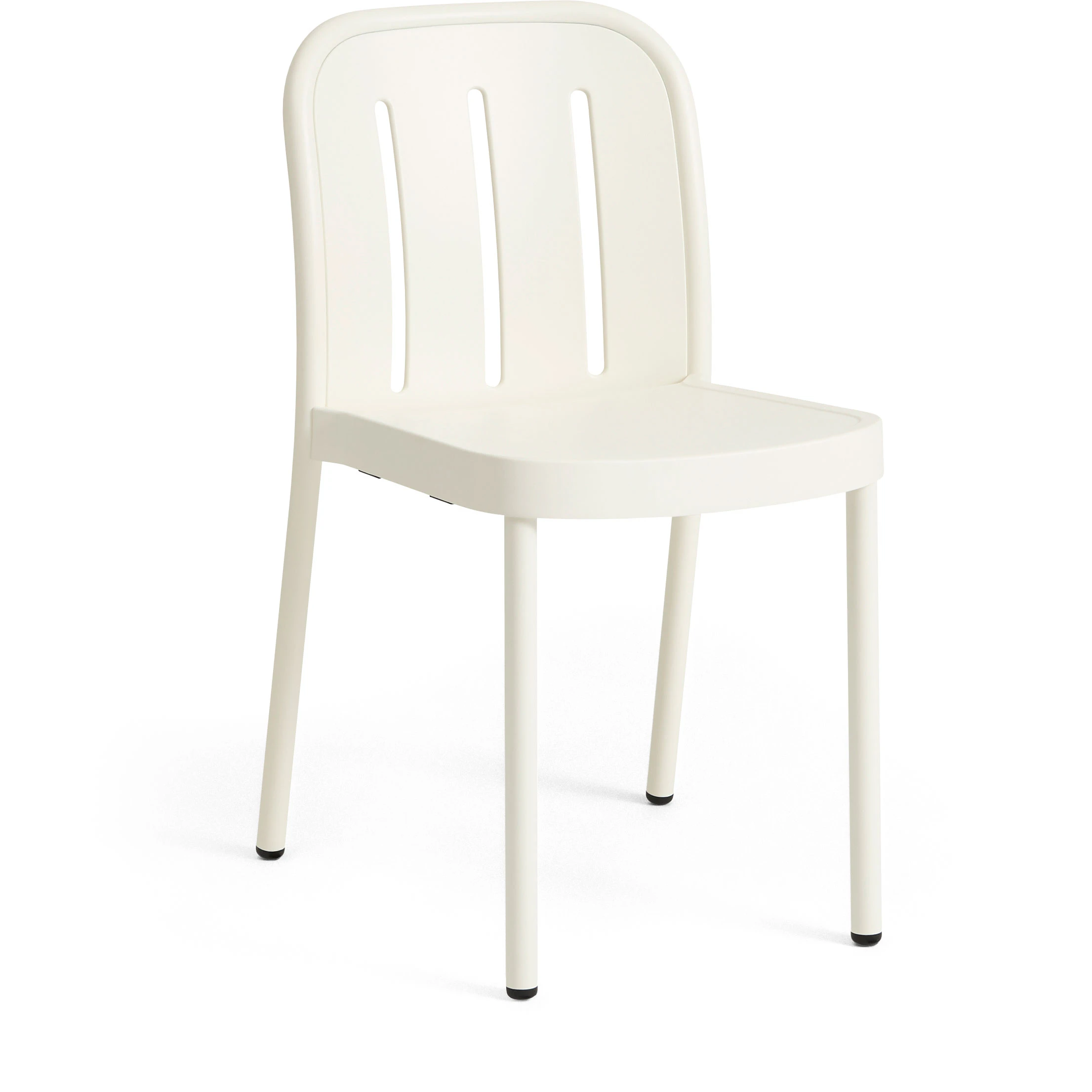hay deville chair cream white powder coated aluminium - trädgårdsstolar pulverlackerad aluminium vit