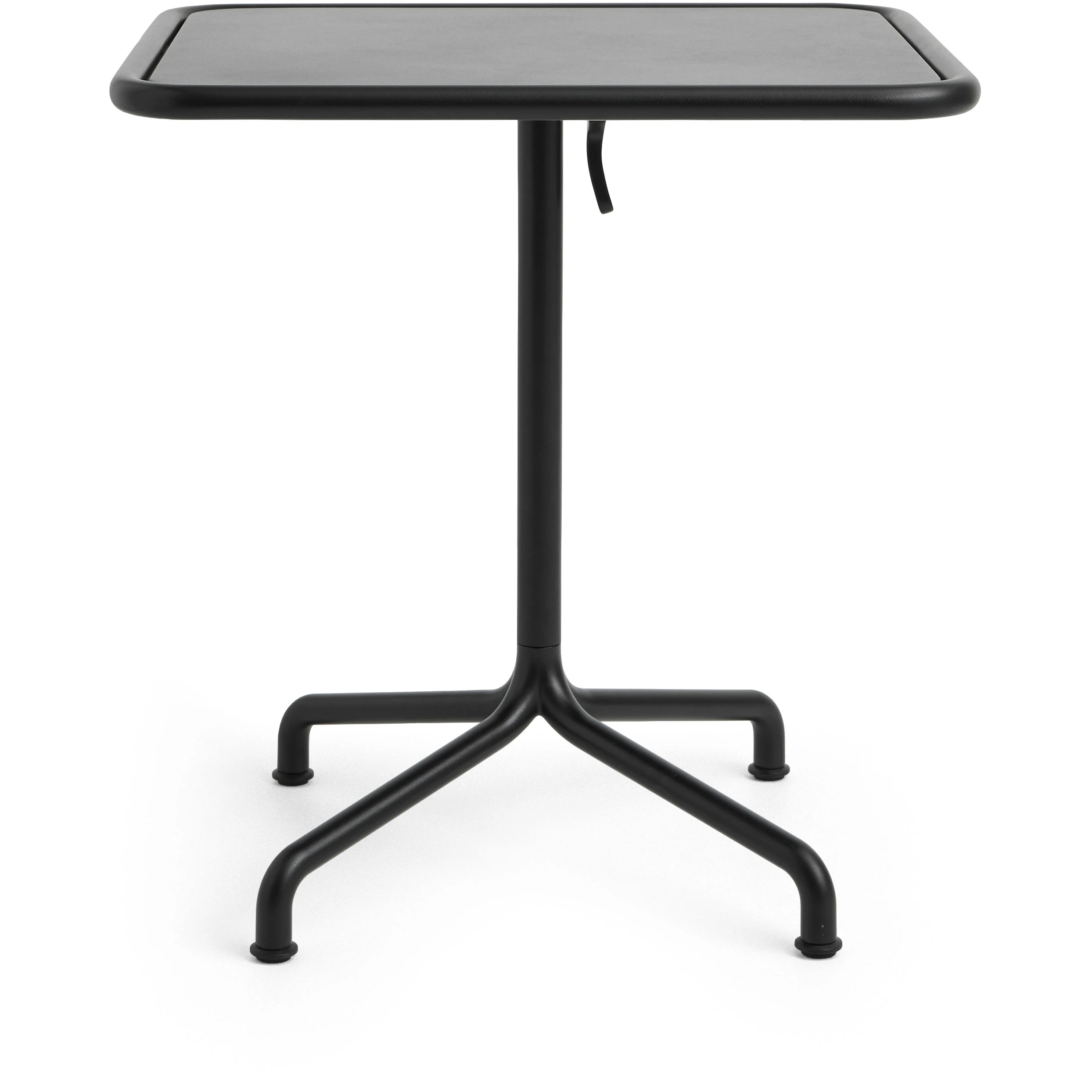 Hay Deville Table 60x70 Cm Anthracite - Trädgårdsbord Pulverlackat Stål Svart