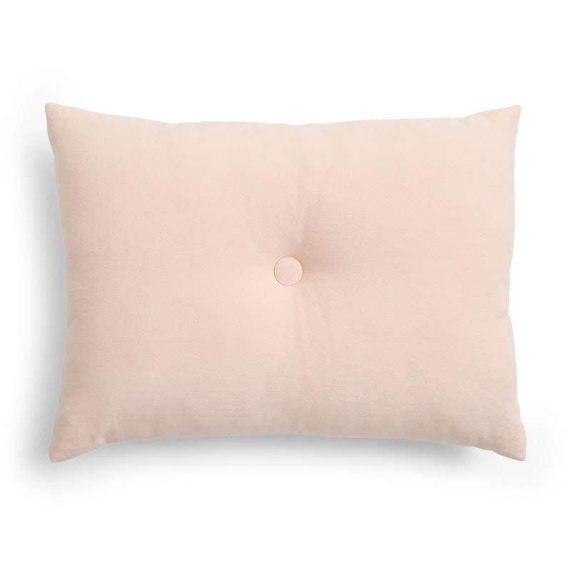 Dot Kudde Linen 45x60 cm, Strawberry Milkshake