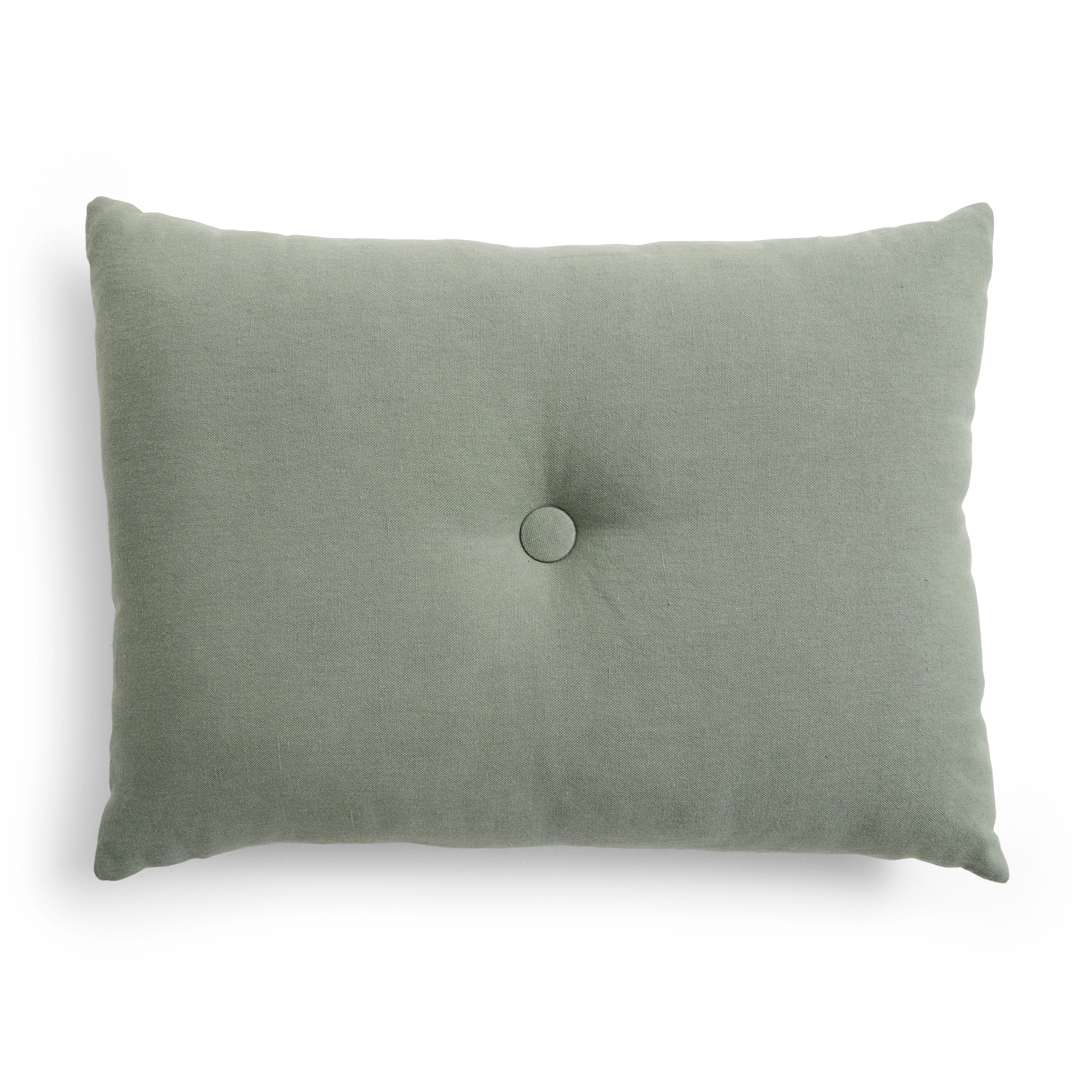 Hay Dot Kudde Linen 45x60 Cm Pine Green - Prydnadskuddar & Fodral Linne Tallgrön