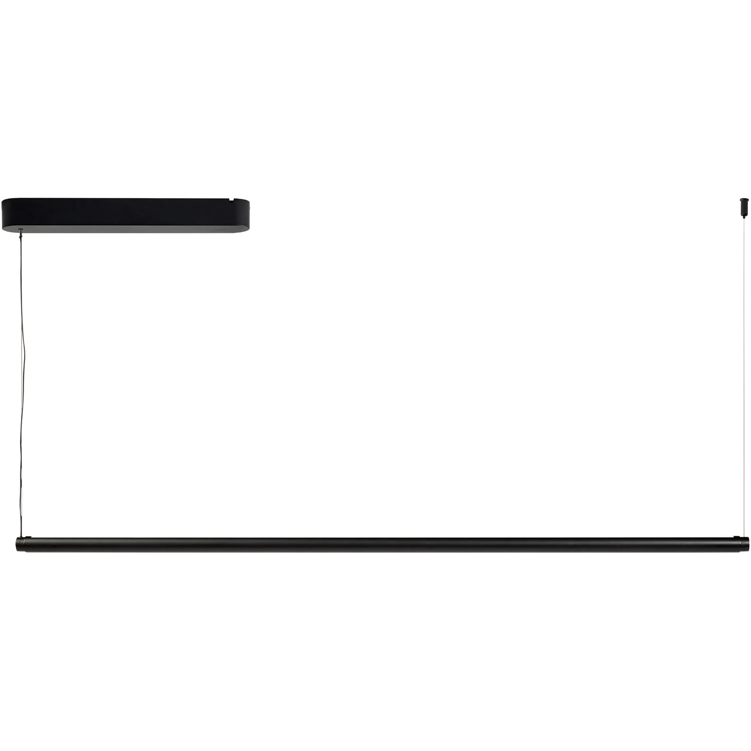 Hay Factor Linear Pendel Diffus - Pendellampor Aluminium Soft Black
