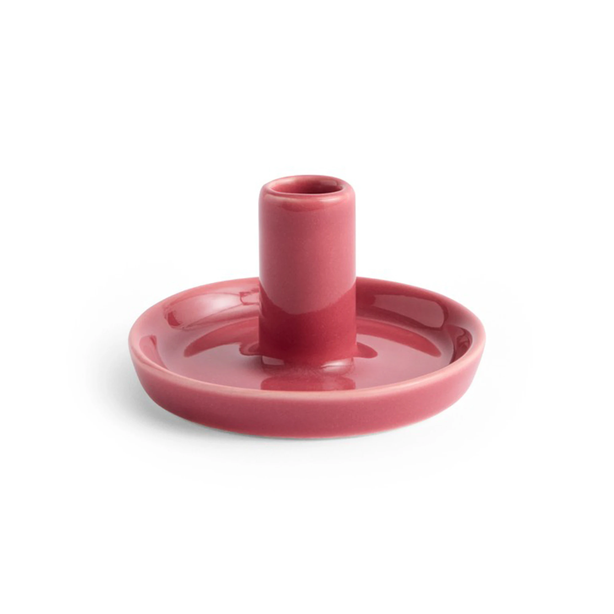 HAY Disc ljusstake Berry pink, x-small, Ø7x4 cm