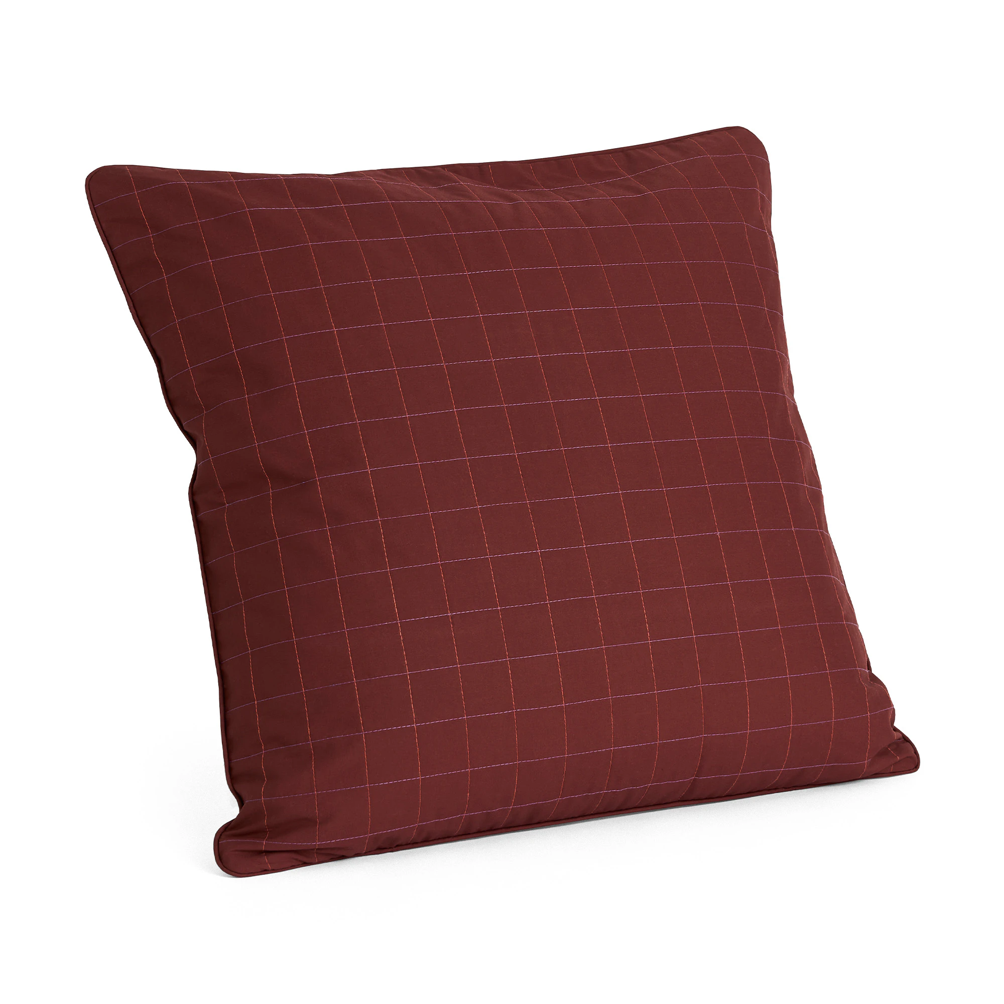 Hay Dori Kudde 60x60 Cm - Prydnadskuddar & Fodral Ekologisk Bomull Maroon