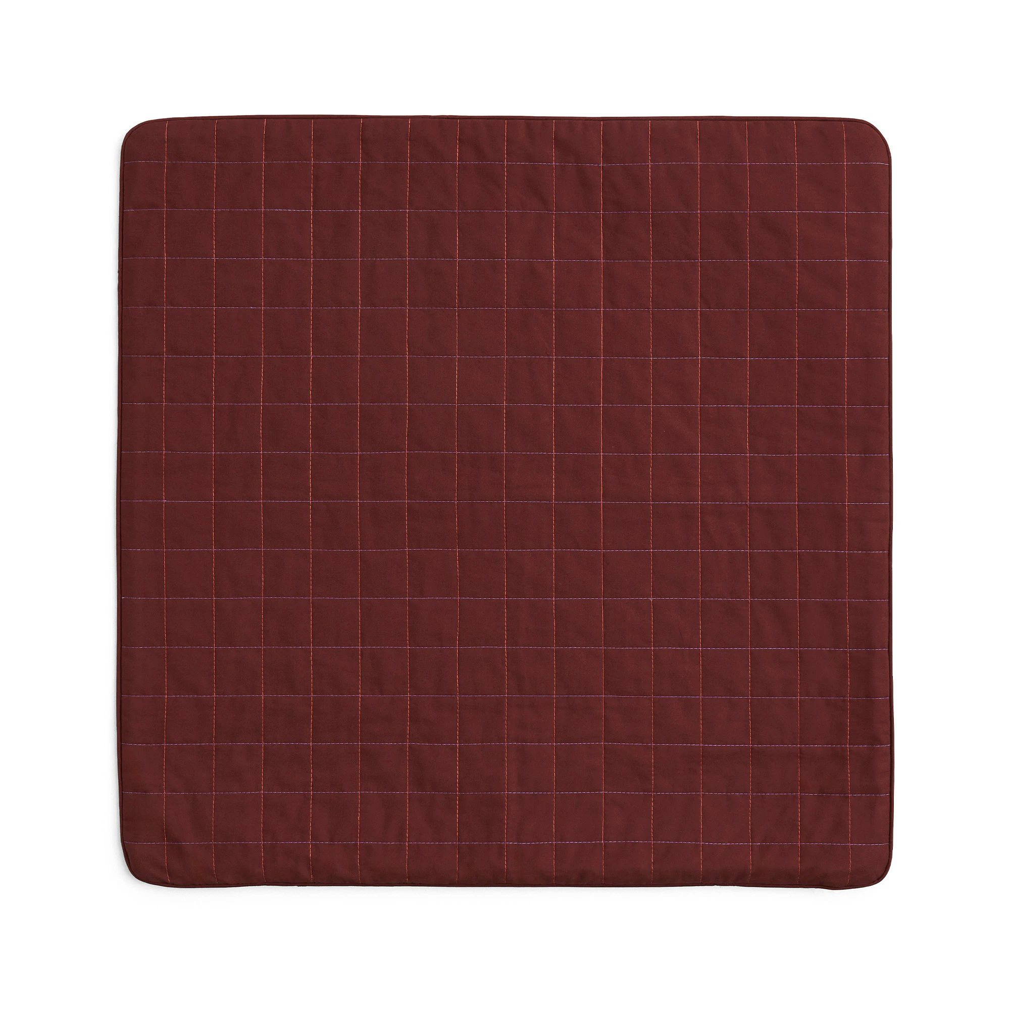 Hay Dori Kuddfodral 60x60 Cm - Prydnadskuddar & Fodral Ekologisk Bomull Maroon