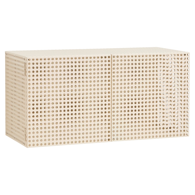 Perforated Väggskåp, Eggshell