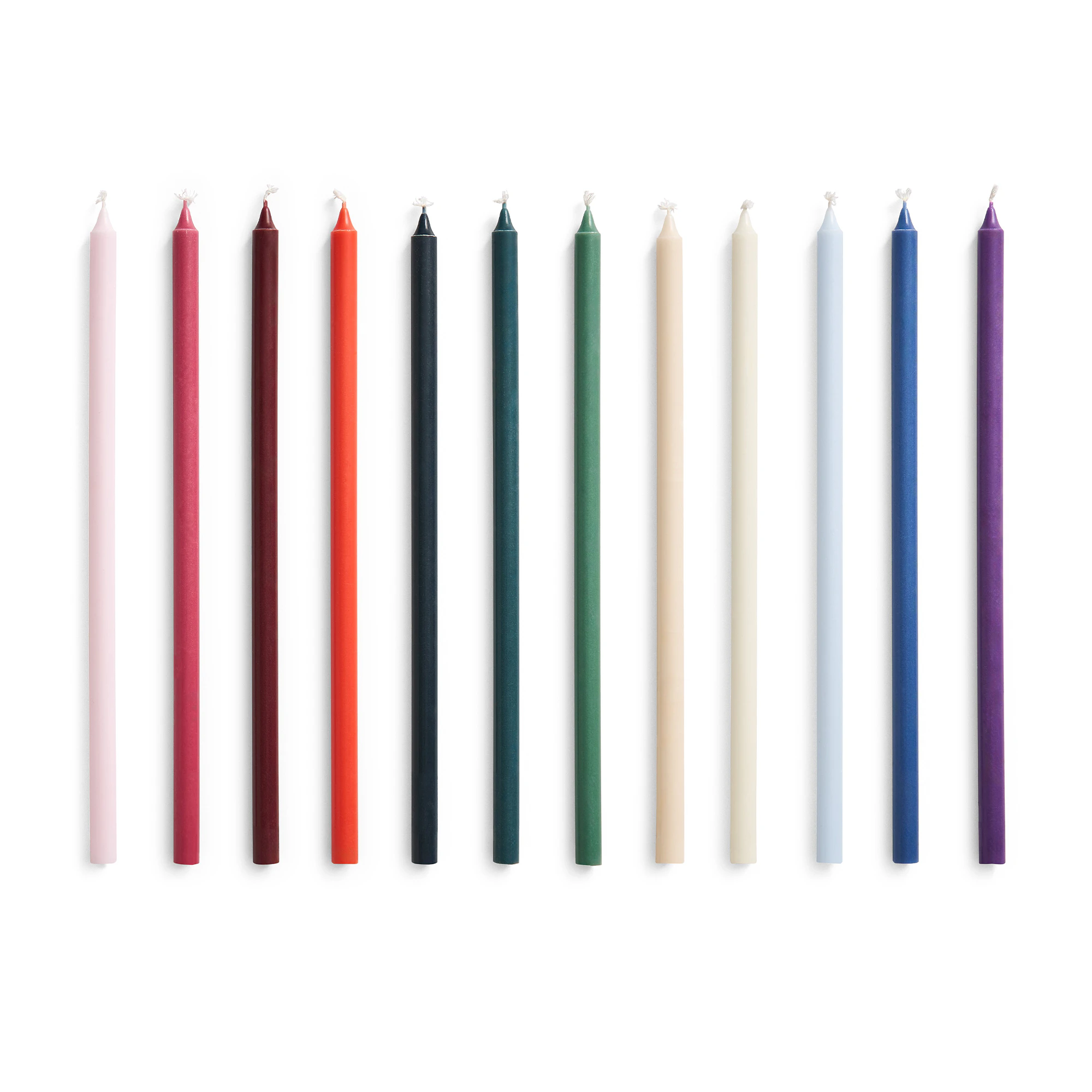 Hay Slim Ljus 12-pack - Ljus Stearin Multi