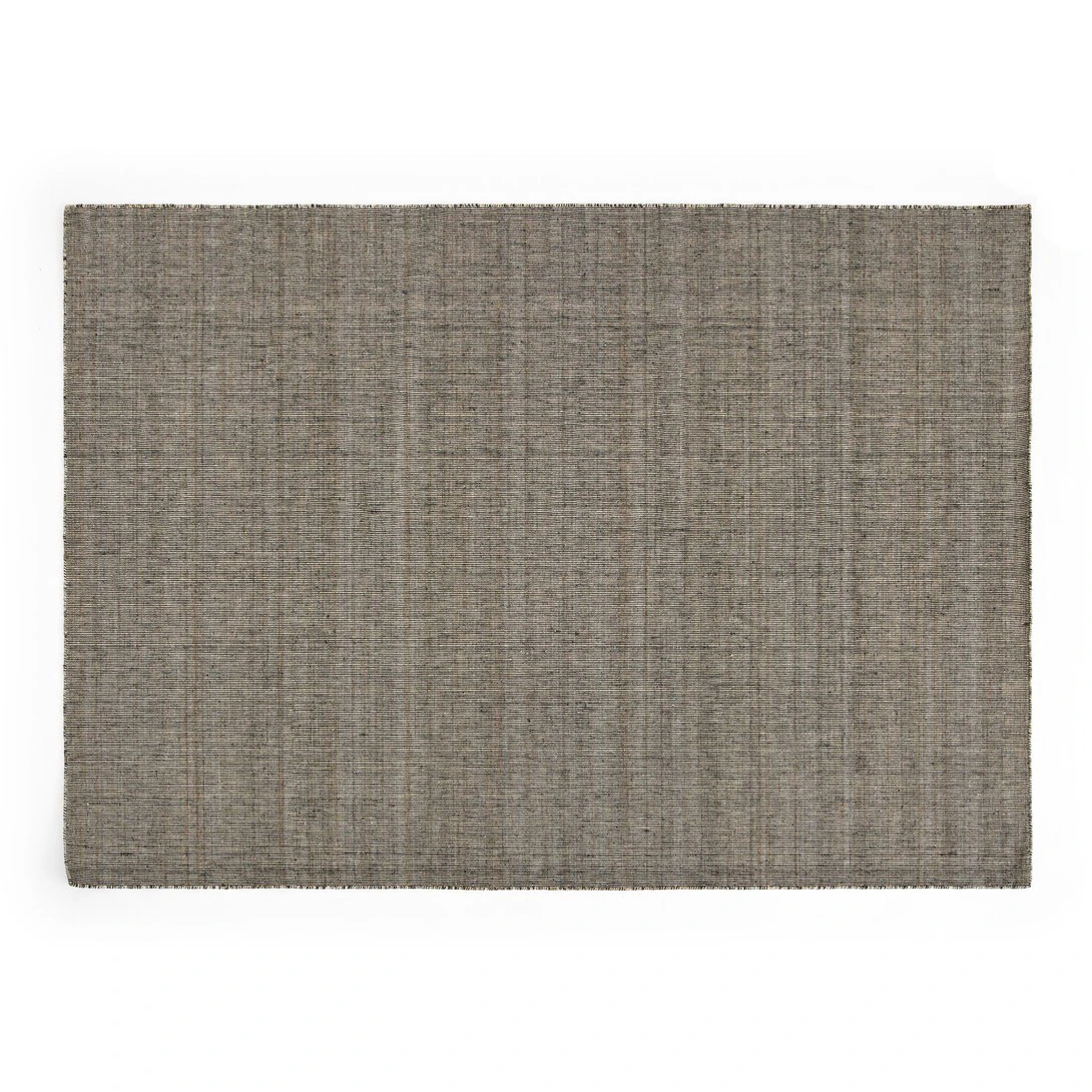 Hay Haze Rug 170x240 Cm Black - Plastmattor Viskos Svart