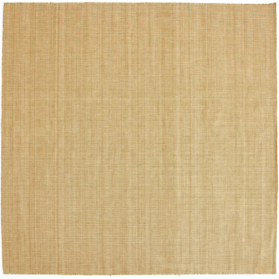 Hay Haze Rug 230x230 Cm Yellow - Plastmattor Viskos Gul