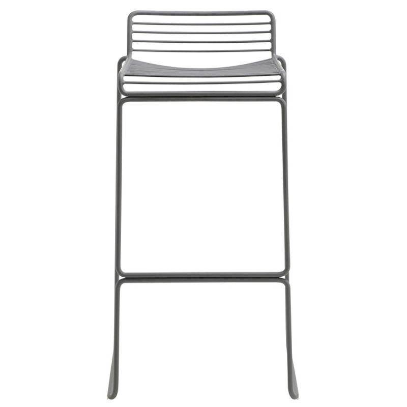 Hee Barstol Låg, Asphalt Grey