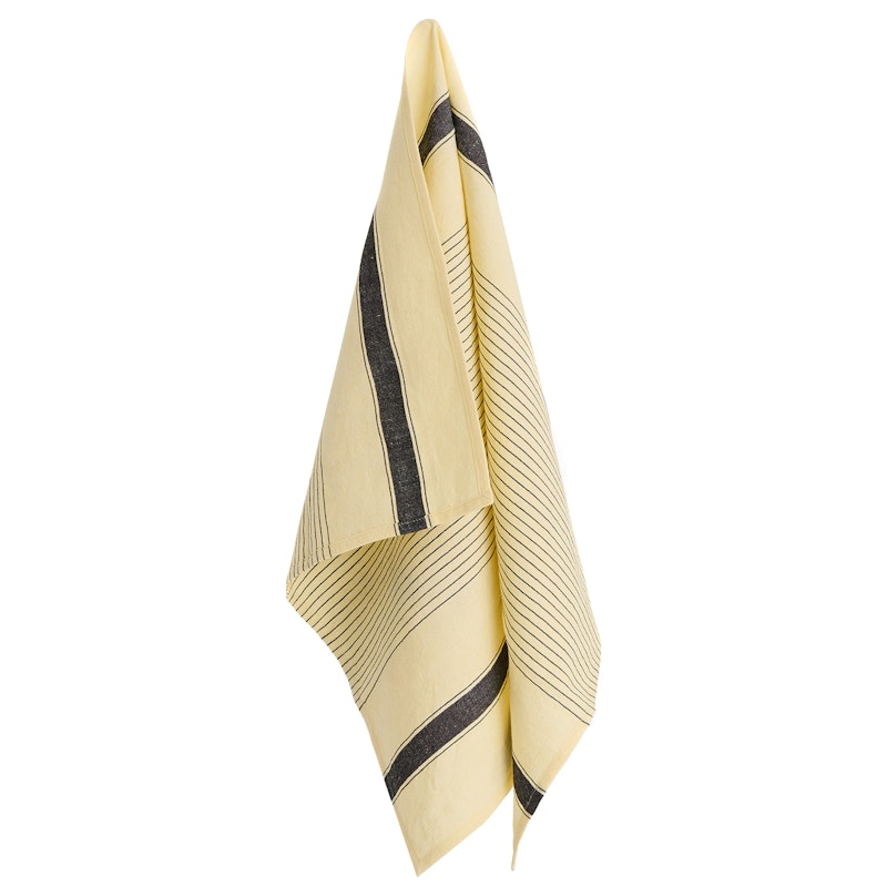Linear Kökshandduk 52x80 cm, Soft Yellow