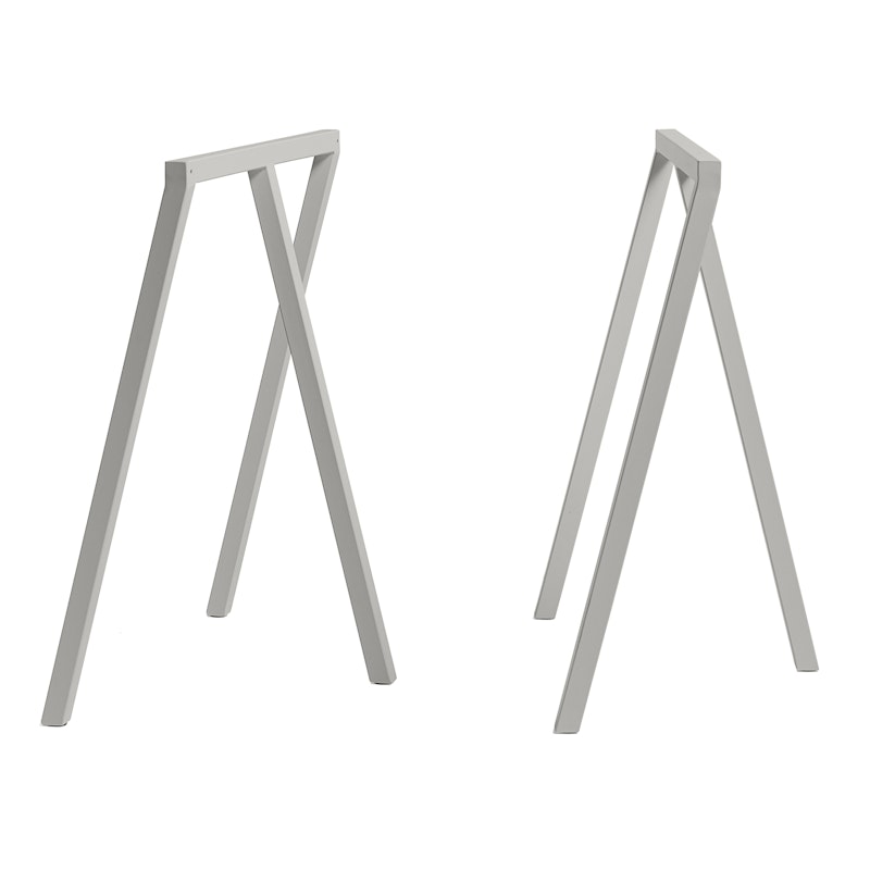 Loop Stand Bordsben, Grå