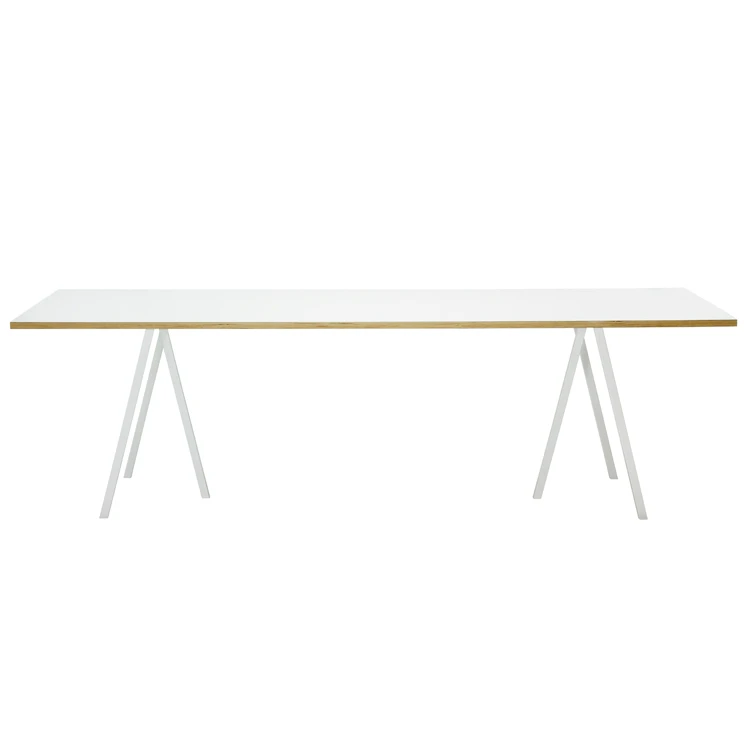 hay loop stand bord 250 cm laminat / - plywood vit