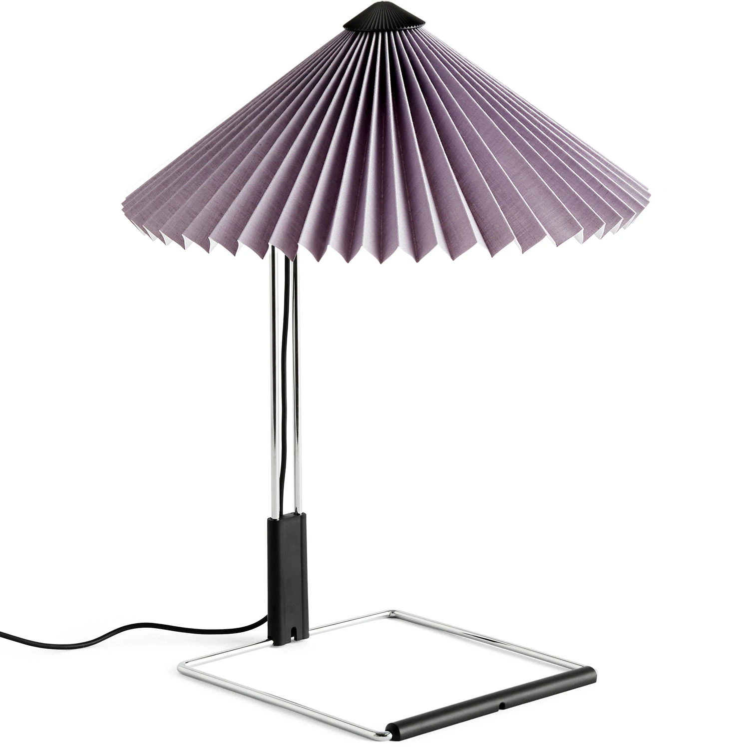 Hay Matin Bordslampa 300 Mm Spegelpl&auml;terat St&aring;l / Lavender - Bordslampor St&aring;ltr&aring;d