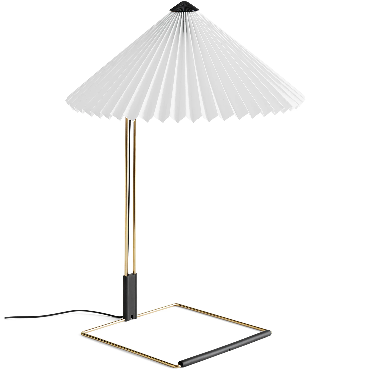 Hay Matin Bordslampa 380 Mm - Bordslampor St&aring;l Pure White