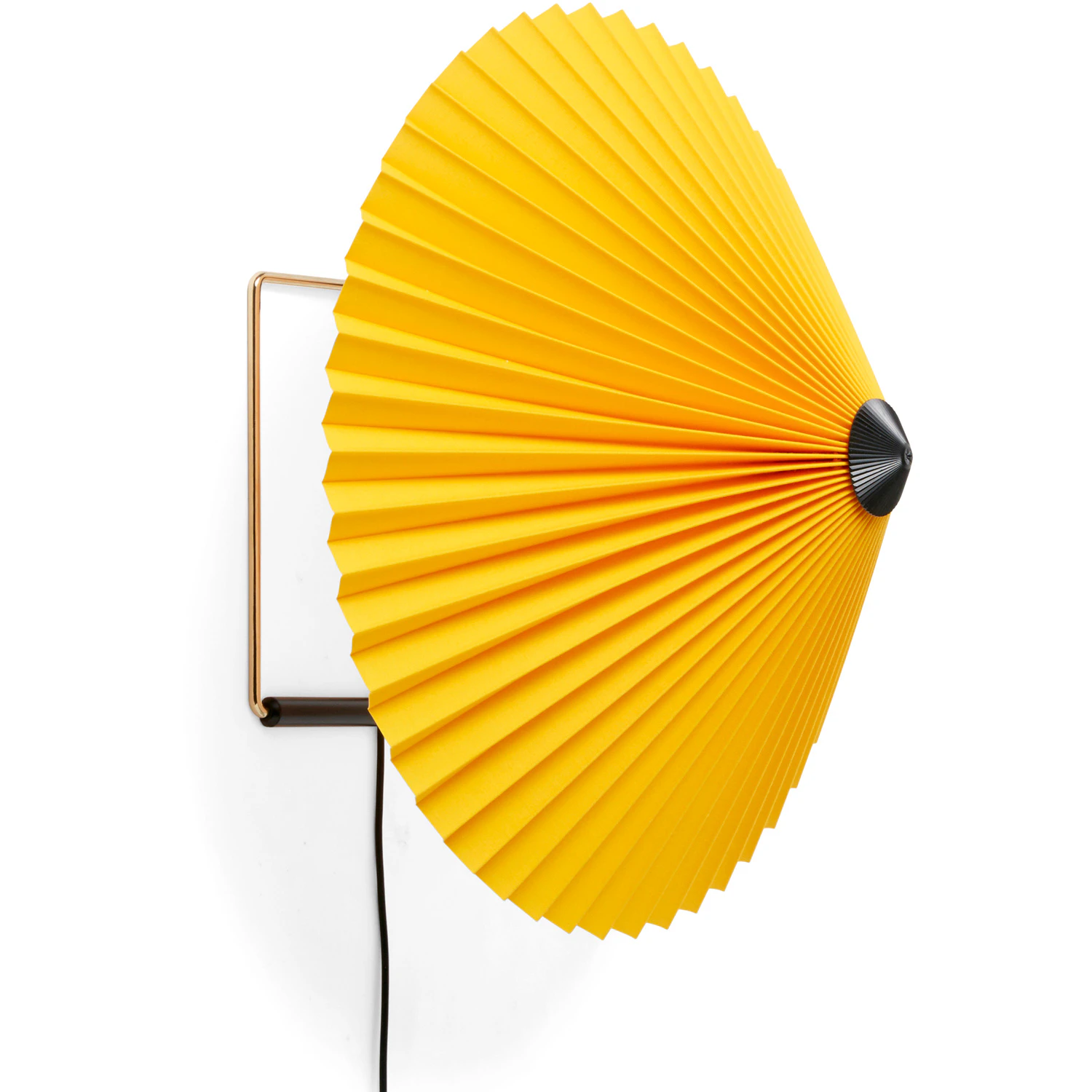 Hay Matin V&auml;gglampa 380 Mm - V&auml;gglampor St&aring;l Gul
