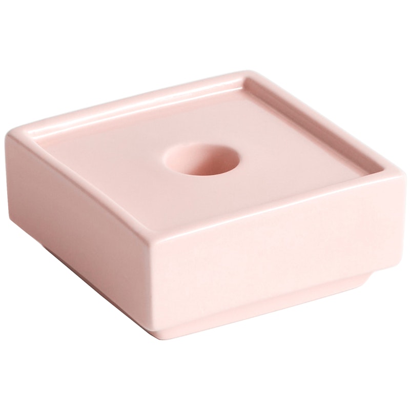 Mattone Ljusstake 9x9 cm, Light Pink