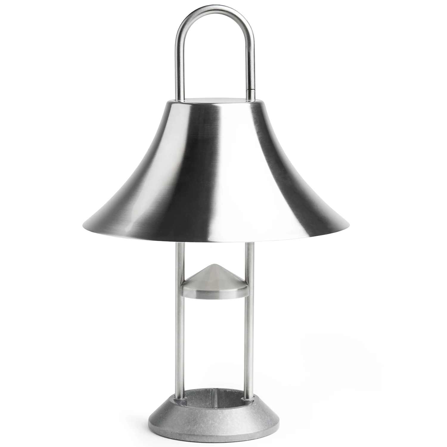 Hay Mousqueton Portable Brushed Stainless Steel - Portabla lampor Stål Rostfritt Stål