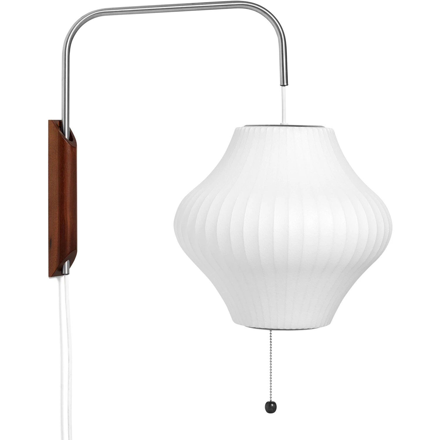 Hay Nelson Pear V&auml;gglampa Sconce Cabled S - V&auml;gglampor St&aring;ltr&aring;d Off-White